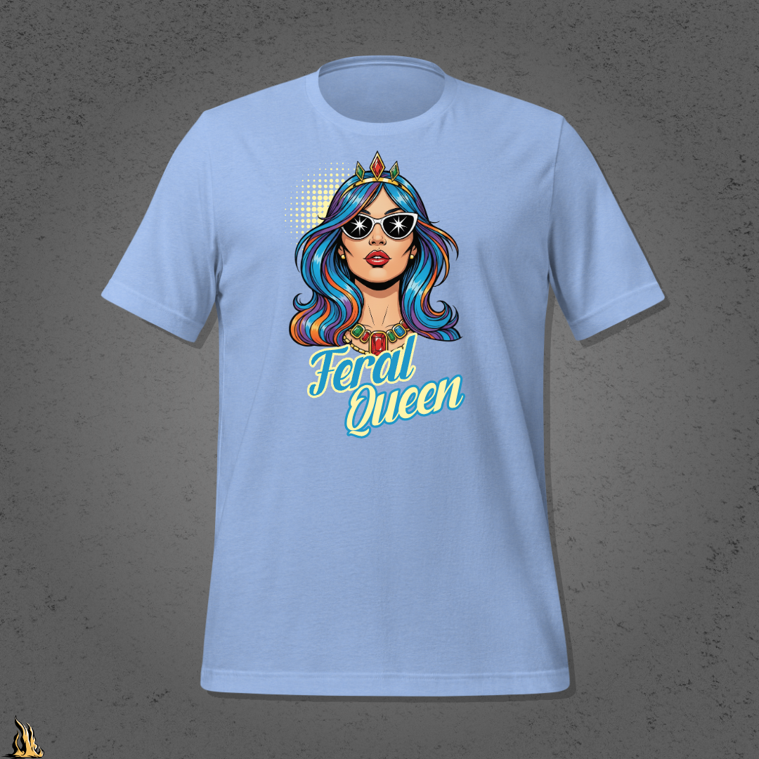 Feral Queen Graphic Unisex T-Shirt – Moonlight Edition Unisex t-shirt
