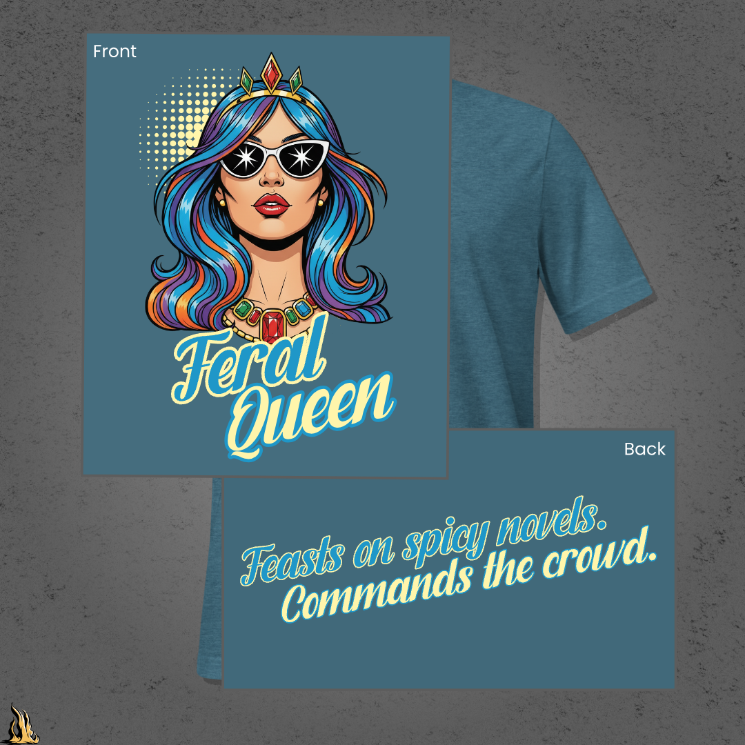 Feral Queen Graphic Unisex T-Shirt – Moonlight Edition Unisex t-shirt