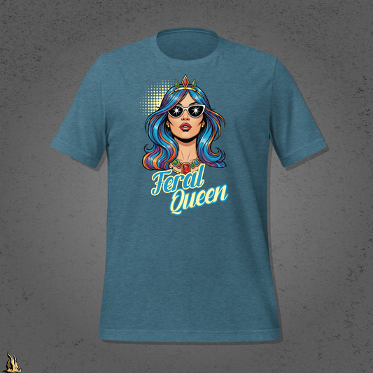 Feral Queen Graphic Unisex T-Shirt – Moonlight Edition Unisex t-shirt
