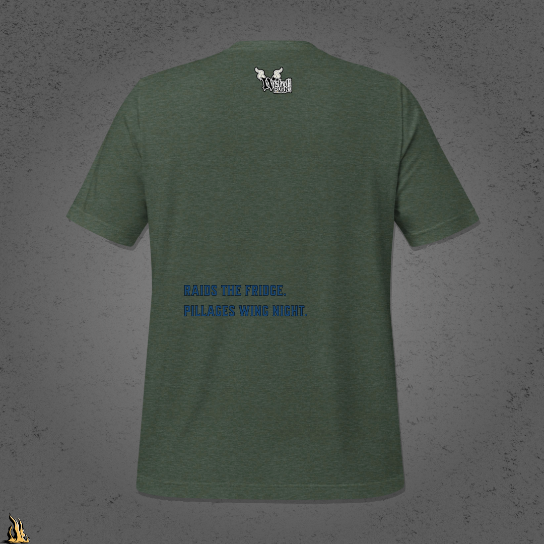 Savage Viking Graphic Unisex T-Shirt – Frostfire Edition