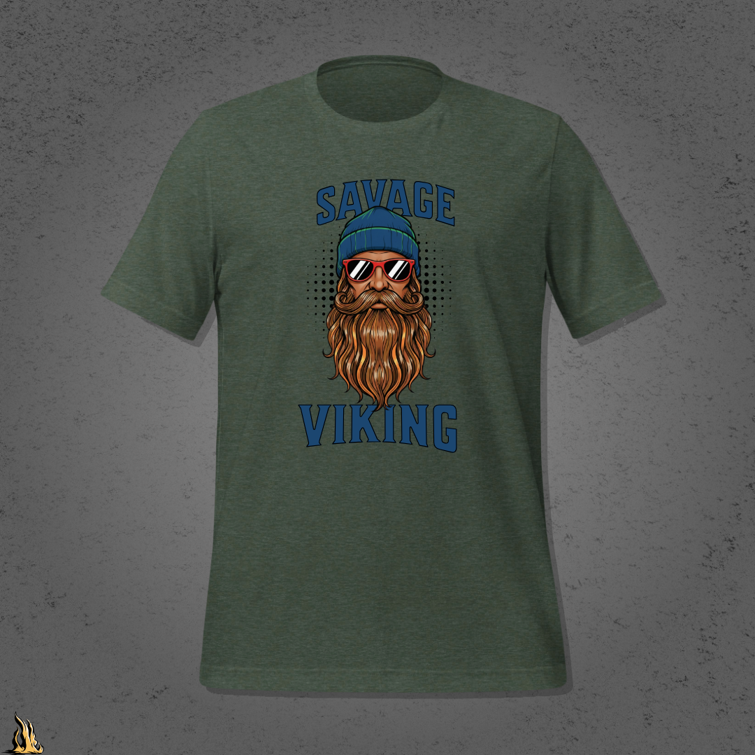 Savage Viking Graphic Unisex T-Shirt – Ironstorm Edition