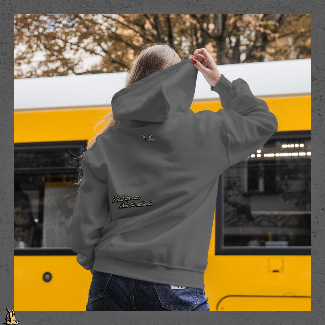 Tougher Than a One-Eared Alley Cat Unisex Graphic Hoodie