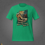 Tougher Than a One-Eared Farm Cat Unisex Graphic T-Shirt 13