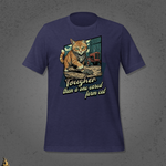 Tougher Than a One-Eared Farm Cat Unisex Graphic T-Shirt 9