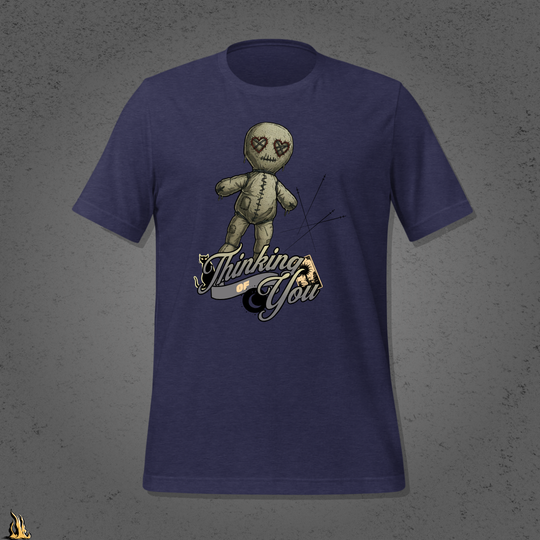 Thinking of You | Sarcastic Voodoo Doll Gothic Unisex T-shirt