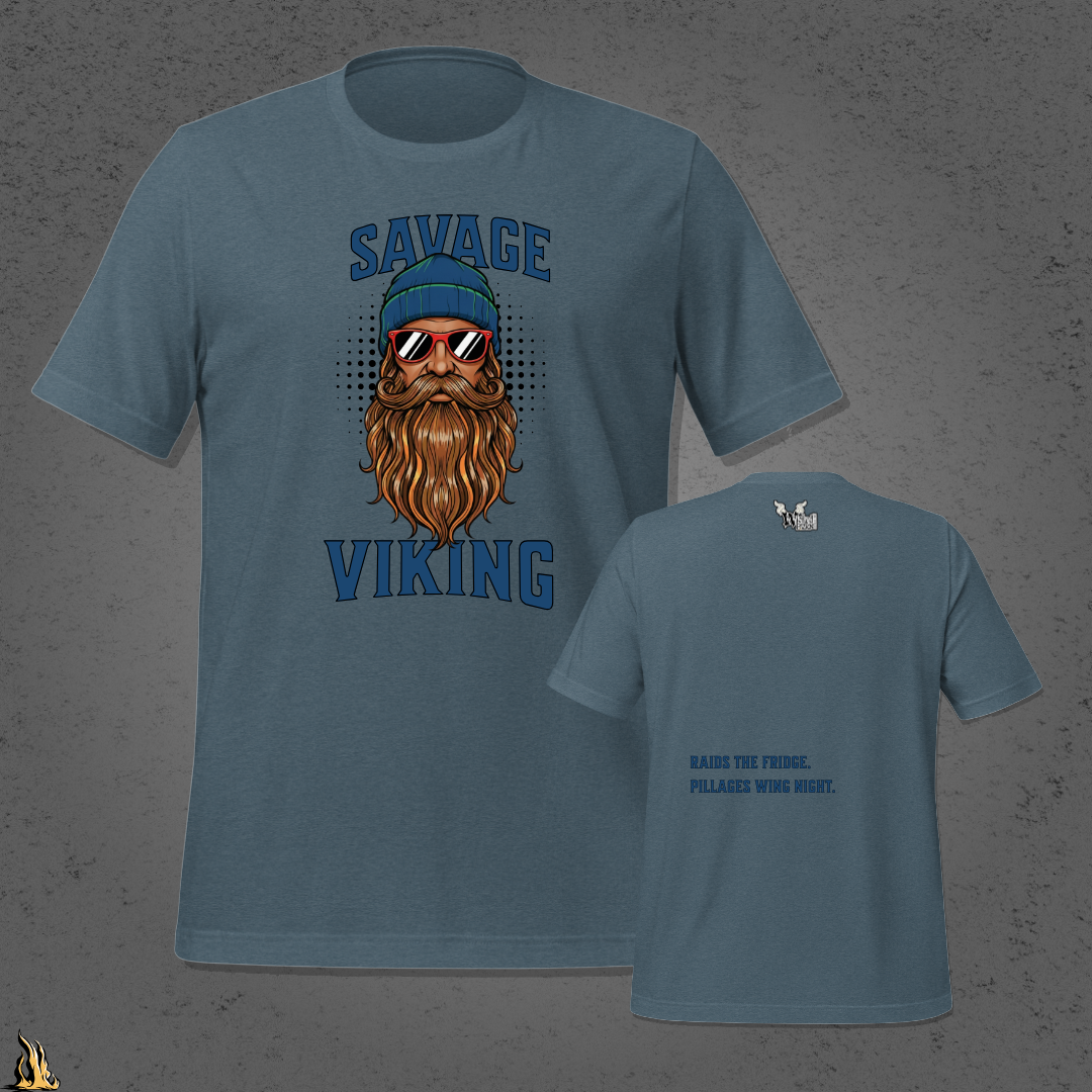 Savage Viking Graphic Unisex T-Shirt – Ironstorm Edition
