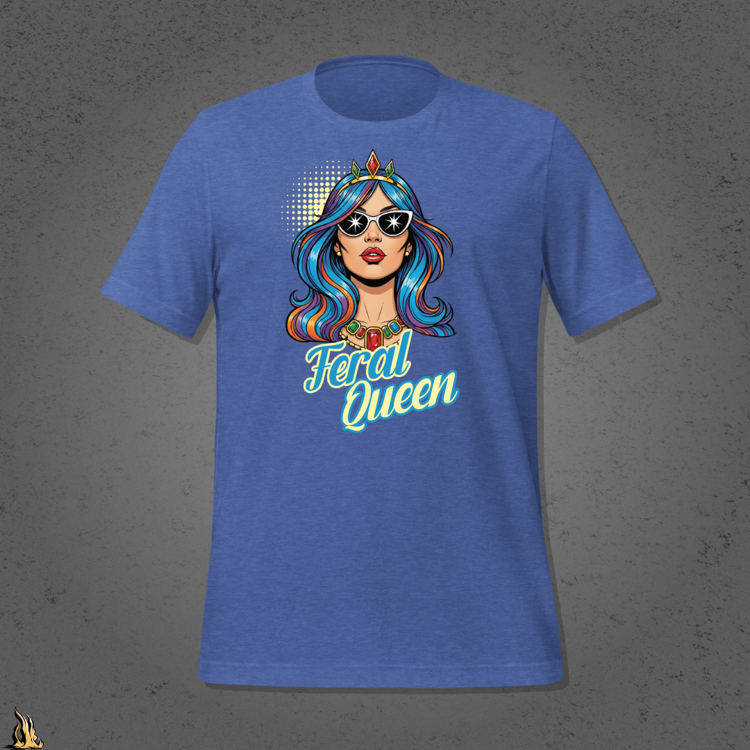 Feral Queen Graphic Unisex T-Shirt – Moonlight Edition Unisex t-shirt