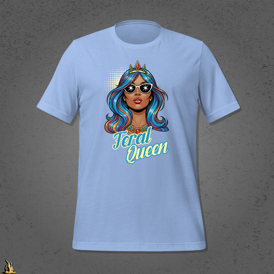 Feral Queen Graphic Unisex T-Shirt – Stardust Edition