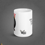 Hush Now... It's Just a Nursery Rhyme | Gothic Plague Doctor Coffee Mug 10