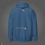 I Enjoy Being Positive | Cute Sarcastic Jackalope Unisex Hoodie 3