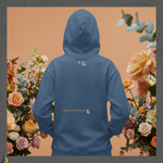 I Enjoy Being Positive | Cute Sarcastic Jackalope Unisex Hoodie 6