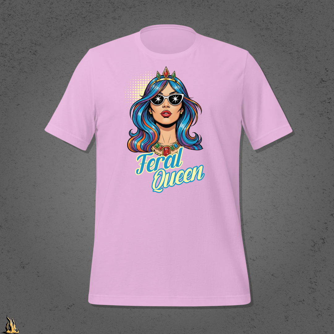 Feral Queen Graphic Unisex T-Shirt – Moonlight Edition Unisex t-shirt