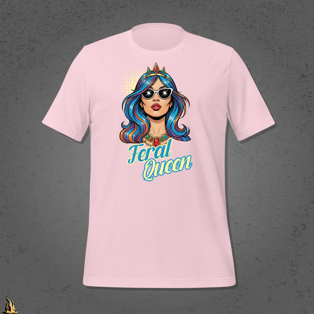 Feral Queen Graphic Unisex T-Shirt – Moonlight Edition Unisex t-shirt