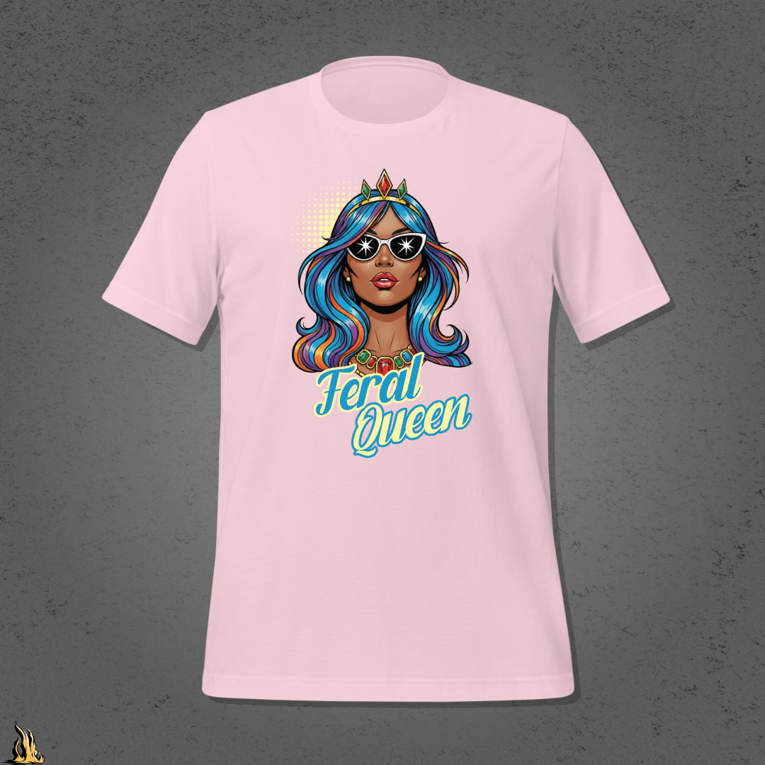 Feral Queen Graphic Unisex T-Shirt – Stardust Edition