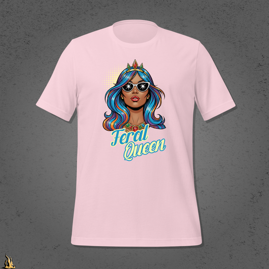 Feral Queen Graphic Unisex T-Shirt – Stardust Edition