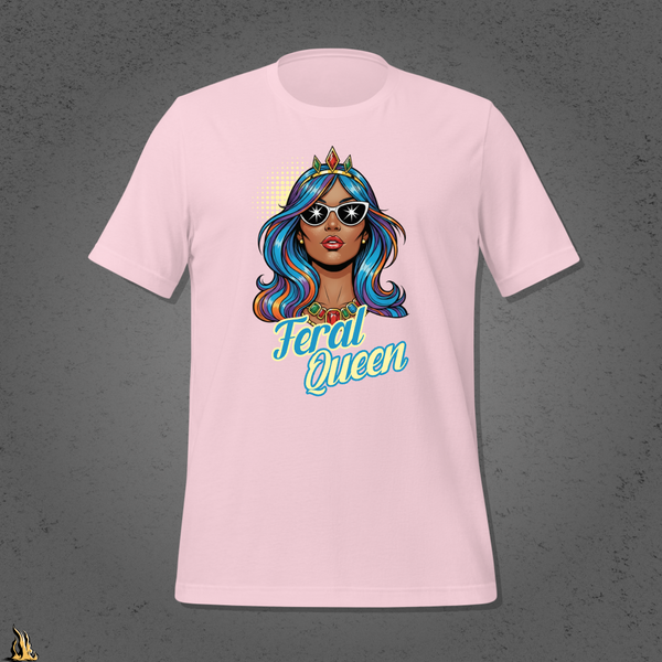 Feral Queen Graphic Unisex T-Shirt – Stardust Edition