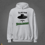 I'll Be Your Huckleberry Sarcastic Cowboy Graphic Unisex Hoodie 8