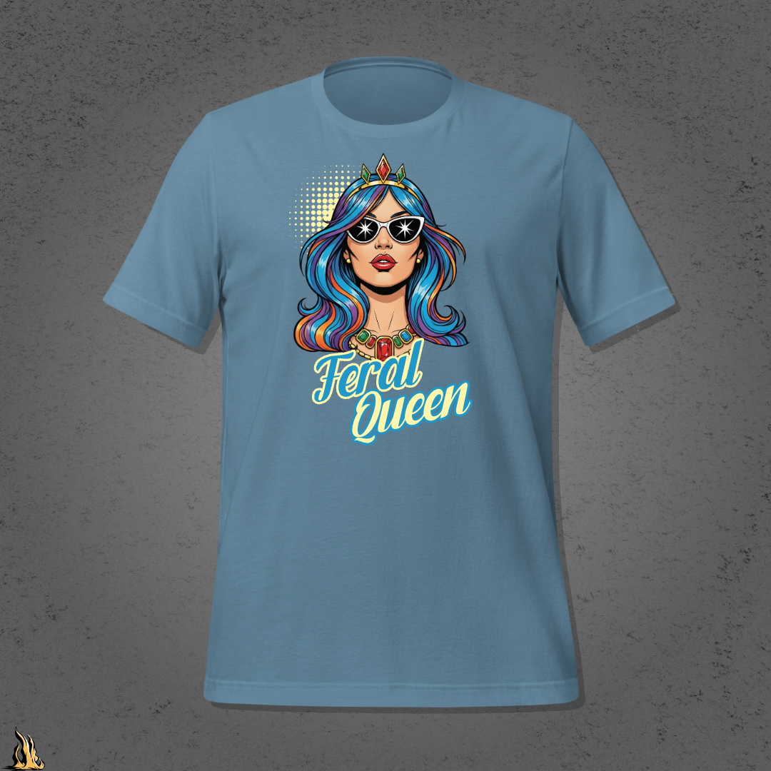 Feral Queen Graphic Unisex T-Shirt – Moonlight Edition Unisex t-shirt