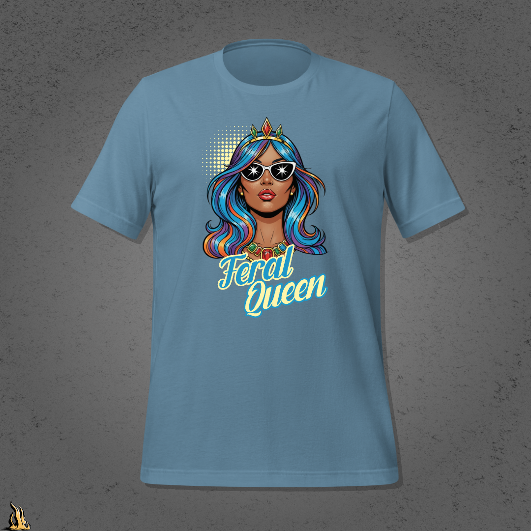 Feral Queen Graphic Unisex T-Shirt – Stardust Edition