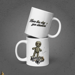Thinking of You | Sarcastic Voodoo Doll Coffee Mug 1