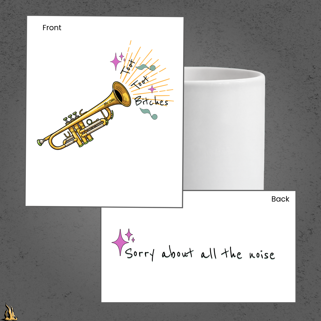 Toot Toot Bitches Funny Motivational Mug